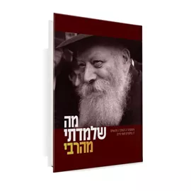 מה שלמדתי מהרבי - יד שניה דני ספרים