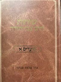 שיחות הרב צבי יהודה - מועדים א danibooks
