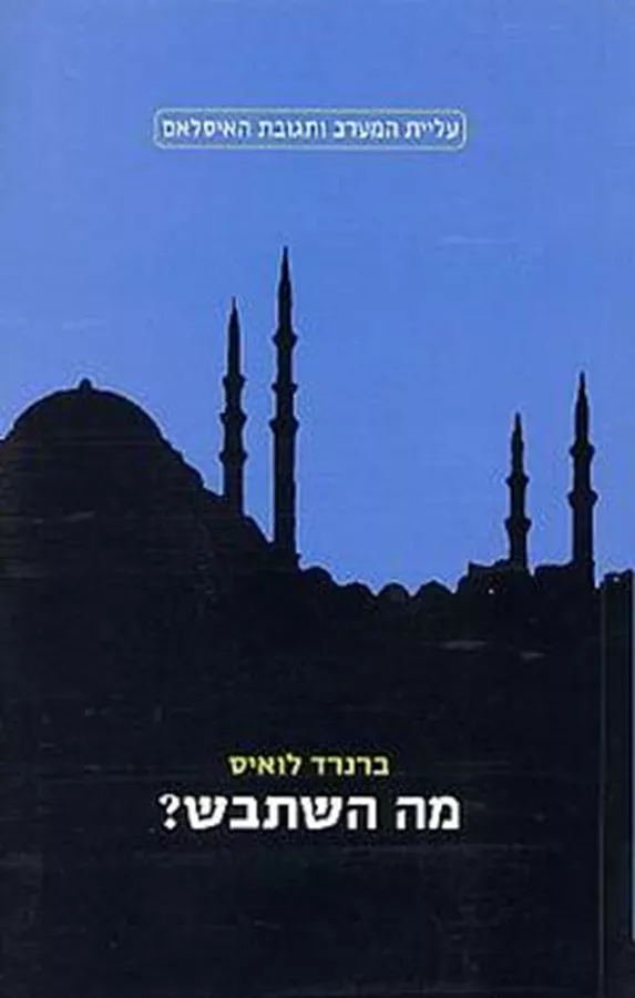 מה השתבש - ברנרד לואיס - יד שניה
