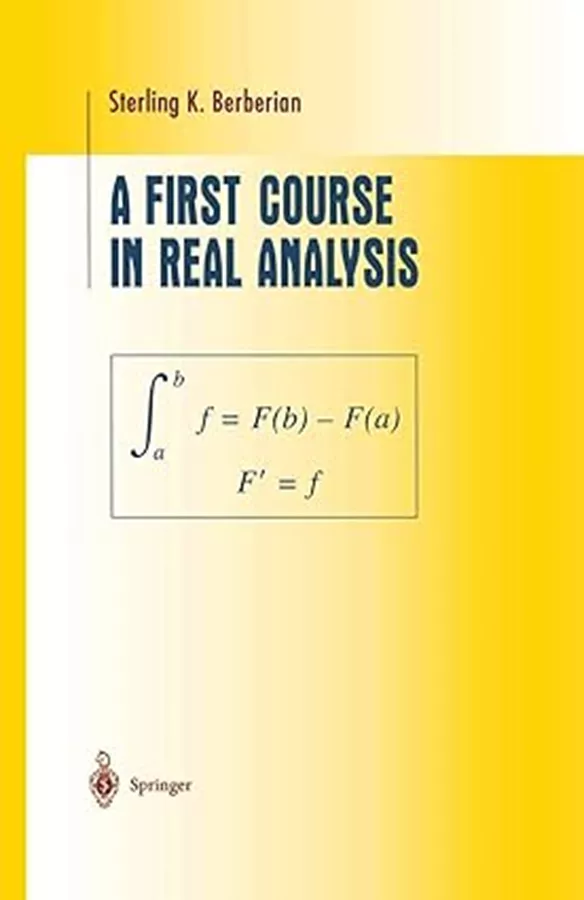 A First Course in Real Analysis - Second hand