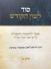 סוד לשון הקודש חלק א - מניטו danibooks
