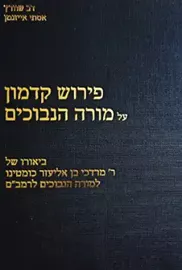 פירוש קדמון על מורה הנבוכים - יד שניה דני ספרים
