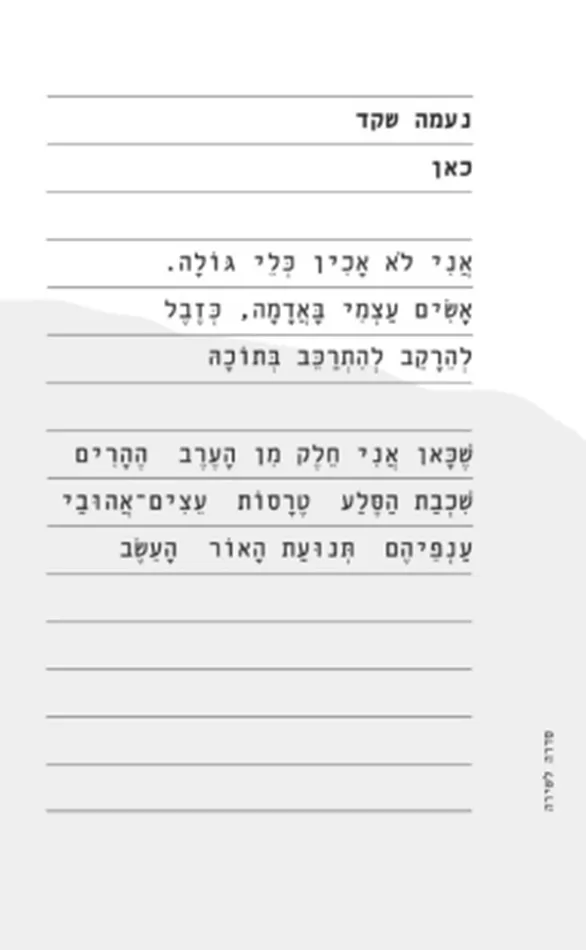 כאן - נעמה שקד