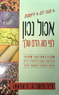 אכול נכון לפי סוג הדם