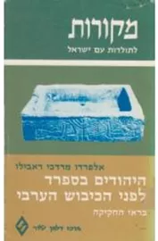 היהודים בספרד לפני הכיבוש הערבי בראי החקיקה - יד שניה דני ספרים
